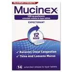 Mucinex&reg; Max Strength Expectorant, 14 Tablets/Box # RAC02314