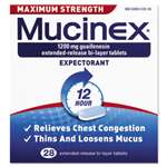 Mucinex&reg; Max Strength Expectorant, 28 Tablets/Box # RAC02328