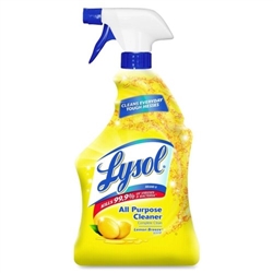 Reckitt Benckiser Cleaner, Lemon, 12 32 oz Spray Bottle