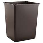 Rubbermaid&reg; Commercial Glutton Container, Rectangular, 56gal, Brown # RCP256BBRO