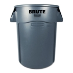 Rubbermaid Commercial Brute Vented Trash Receptacle, Ro