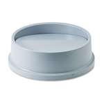 Rubbermaid&reg; Commercial Swing Top Lid for Round Waste Container, Plastic, Gray # RCP267200GY