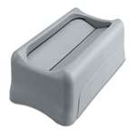 Rubbermaid&reg; Commercial Swing Lid for Slim Jim Waste Container, Gray # RCP267360GY