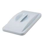 Rubbermaid&reg; Commercial Slim Jim Handle Top, 20 3/8 x 11 3/8 x 2 3/4, Plastic, Light Gray # RCP268888GY