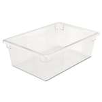 Rubbermaid&reg; Commercial Food/Tote Boxes, 12 1/2gal, 26w x 18d x 9h, Clear # RCP3300CLE