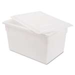 Rubbermaid&reg; Commercial Food/Tote Boxes, 21.5gal, 26w x 18d x 15h, White # RCP3501WHI