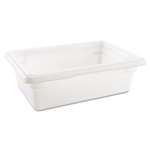 Rubbermaid&reg; Commercial Food/Tote Boxes, 3.5gal, 18w x 12d x 6h, White # RCP3509WHI