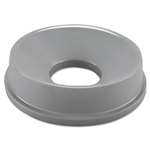 Rubbermaid&reg; Commercial Untouchable Funnel Top, Round, 16 1/4 Diameter, Gray # RCP3548GRA