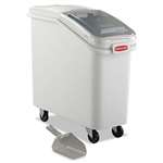 Rubbermaid&reg; Commercial ProSave Mobile Ingredient Bin, 20.57gal, 13 1/8w x 29 1/4d x 28h, White # RCP360088WHI