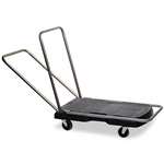 Rubbermaid&reg; Commercial Utility-Duty Home/Office Cart, 250 lb Capacity, 20-7/8 x 31-3/4 Platform, BK # RCP440000