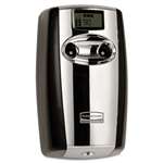 Rubbermaid&reg; Commercial Microburst Duet Odor Control System, 3-1/2w x 5-1/5d x 8-39/50h, Black/Chrome # RCP4870055