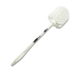 Rubbermaid(R) Commercial Toilet Bowl Brush, White Plastic # RCP631000WE
