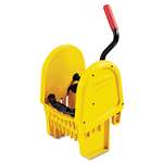 Rubbermaid&reg; Commercial WaveBrake Down-Press Wringer, Yellow # RCP757588YEL