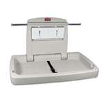 Rubbermaid&reg; Commercial Sturdy Station 2 Baby Changing Table, Platinum # RCP781888