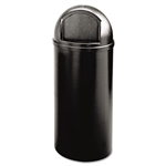 Rubbermaid Commercial Marshal Classic Container, Round,