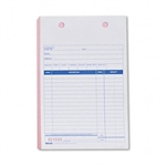 Rediform Sales Form, 5-1/2 x 8-1/2, Blue Print 3-Part,