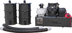 Hydro-Tek Hot2Go RGV40H Gas Vac Water Capture and Transfer System 25 GPM