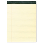 Roaring Spring Recycled Legal Pad, 40 Sheets/Pad, Canar