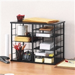 Rubbermaid 12-Slot Organizer, MDF, Desktop Sorter, 21w