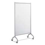 Safco&reg; Rumba Full Panel Whiteboard Collaboration Screen, 36 x 66, White/Gray # SAF2016WBS