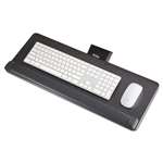 Safco&reg; Knob-Adjust Keyboard Platform, 25w x 9-1/2d, Black # SAF2133BL