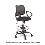 Safco Mesh Extended Height Chair # SAF3395BL