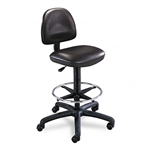 Safco Precision Extended Height Swivel Stool w/Adjustab