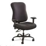 Safco&reg; Optimus High Back Big & Tall Chair, 400-lb. Capacity, Black Fabric # SAF3590BL