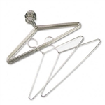 Safco Hangers for Safco Shelf Rack, 17, Steel Hook, Ch