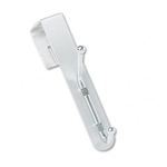 Safco OVERThe-Panel Double-Garment Hook, 1 1/2w x 8 5/8
