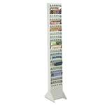 Safco&reg; Steel Base for Magazine Rack, Gray, 10w x 14d x 5-1/4, Gray # SAF4323GR