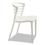 Safco&reg; Entourage Stack Chair, White, 4 per Carton # SAF4359WH