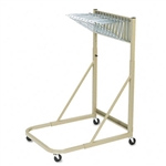 Safco Steel Sheet File Mobile Stand, 27w x37-1/2d x 61-