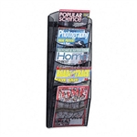 Safco Five-Pocket Mesh Literature & Magazine Display Ra