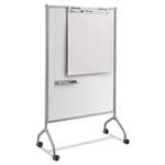 Safco&reg; Impromptu Magnetic Whiteboard Collaboration Screen, 42w x 21 1/2d x 72h, Gray # SAF8511GR