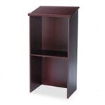 Safco Stand-Up Lectern w/Adjustable Shelf, 23w x 15-3/4