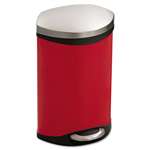 Safco&reg; Step-On Medical Receptacle, 3 gal, Red # SAF9901RD