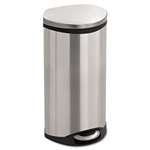 Safco&reg; Step-On Medical Receptacle, 7.5 gal, Stainless Steel # SAF9902SS