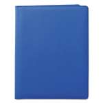 Samsill&reg; Fashion Pad Holders, 8 1/2 x 11, Blue PVC # SAM70862