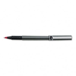 uni-ball Deluxe Stick Roller Ball Pen, Red Ink, Micro F