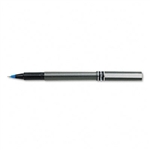 uni-ball Deluxe Stick Roller Ball Pen, Blue Ink, Micro 