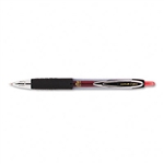 uni-ball Signo Gel 207 Retr Roller Ball Pen, Red Ink, M