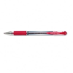 uni-ball Signo Gel GRIP Stick Roller Ball Pen, Red Ink,