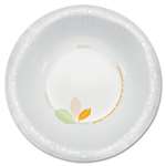 SOLO&reg; Cup Company Bare Paper Dinnerware, 12oz Bowl, Green/Tan, 500/Carton # SCCOFHW12J7234