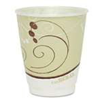SOLO&reg; Cup Company Symphony Design Trophy Foam Hot/Cold Drink Cups, 8oz, Beige, 1000/Carton # SCCX8J8002