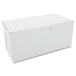 SCT&reg; Non-Window Bakery Boxes, 9 x 5 x 4, White, 250/Carton # SCH0949