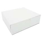 SCT&reg; Tuck-Top Bakery Boxes, 10w x 10d x 3h, White, 200/Carton # SCH0971