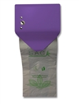 S.A.C. Sanitary Napkin & Tampon Disposal Bag Dispenser - Roll Format, Lavender Coated Steel, 1 Unit # SD2012RLV