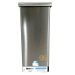 Single Channel Sanitary Napkin Dispenser for vended style pads, silver, SD3000SLVR