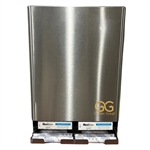 Tampon and Sanitary Napkin Dispenser, stainless steel, SD9000SS